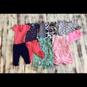 Bundle of baby girl outfits. 3 months.